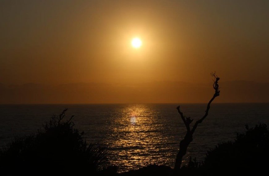 Nascer do sol no Vale da Utopia