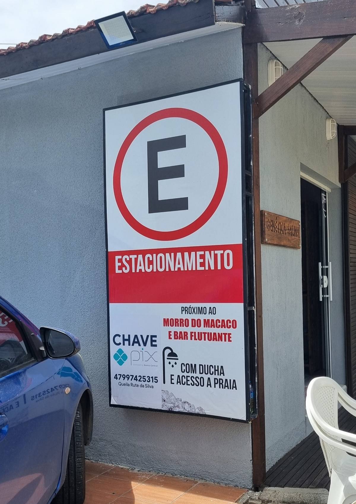 Entrada da trilha
