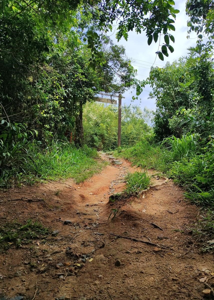 Entrada da trilha