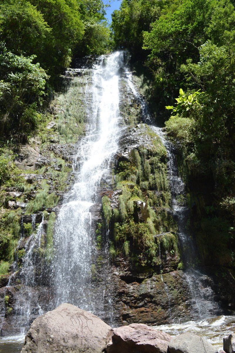 Cachoeira na Trilha do Rio do Boi